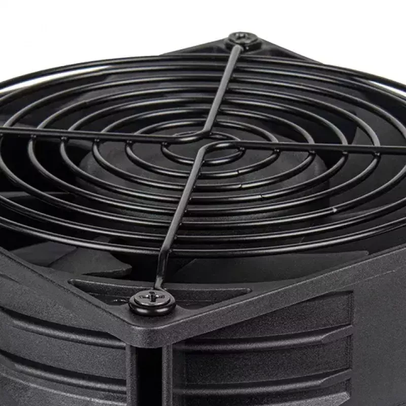 Fan Silverstone FHS 120X 12 cm Black 1000-4000 RPM