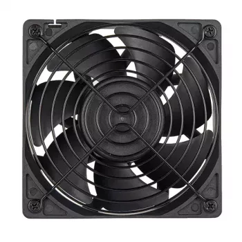Fan Silverstone FHS 120X 12 cm Black 1000-4000 RPM