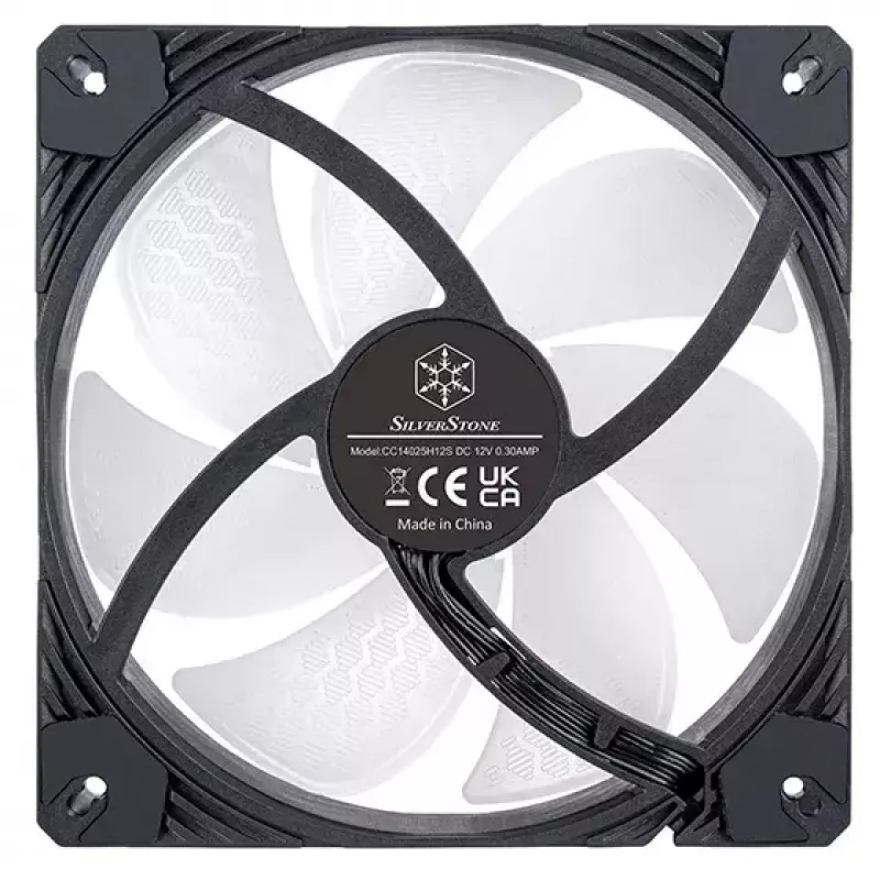 Fan Silverstone SST-SF140B-ARGB 14 cm 2200 RPM Black