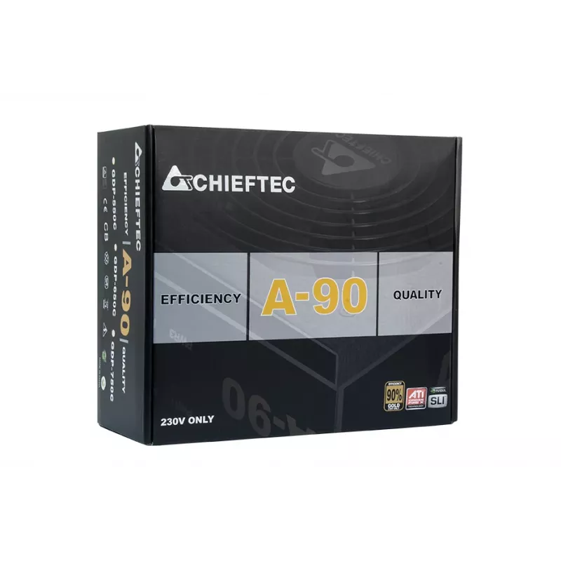 Chieftec GDP-650C power supply unit 650 W 20+4 pin ATX PS/2 Black