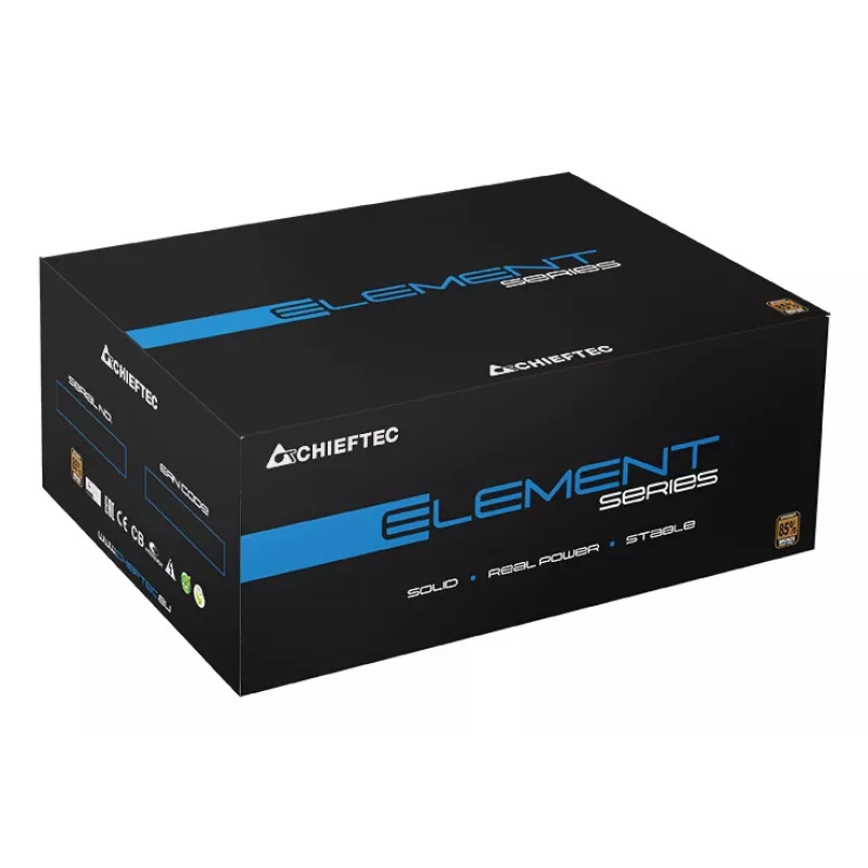 Chieftec ELP-700S power supply unit 700 W 20+4 pin ATX PS/2 Black