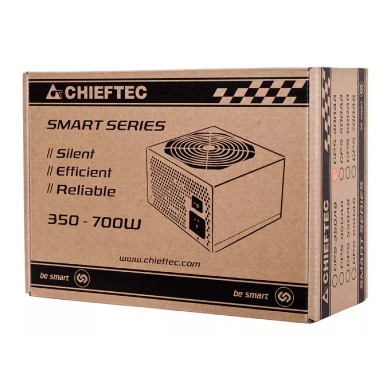 Chieftec GPS-650A8 power supply unit 650 W 20+4 pin ATX PS/2 Black