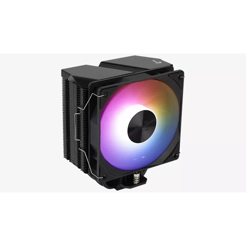 Air cooler AEROCOOL Rime 4 120 mm hydraulic bearing fan, 4 heat pipes, TDP 230 W, black