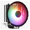 Air cooler AEROCOOL Rave 3 FRGB 120 mm Black White — 4 heat pipes, ARGB, Hydraulic bearing, 1800 RPM