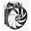 Air cooler AEROCOOL Rave 3 FRGB 120 mm Black White — 4 heat pipes, ARGB, Hydraulic bearing, 1800 RPM