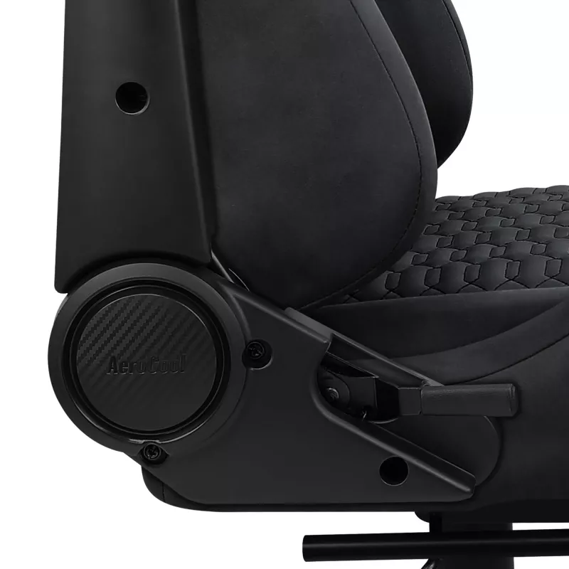 Universal gaming chair AEROCOOL ROYALSLATEGR — padded seat, grey, steel frame, max user weight 150 kg