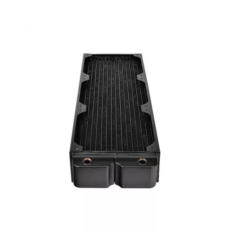 Radiator block THERMALTAKE CL360 — copper, 405×132×64 mm, 1/4 inch thread, 1.66 kg, black