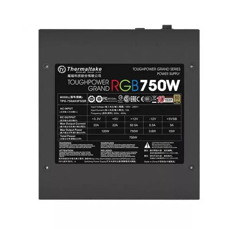 Power Supply Unit Thermaltake Toughpower Grand RGB 750W