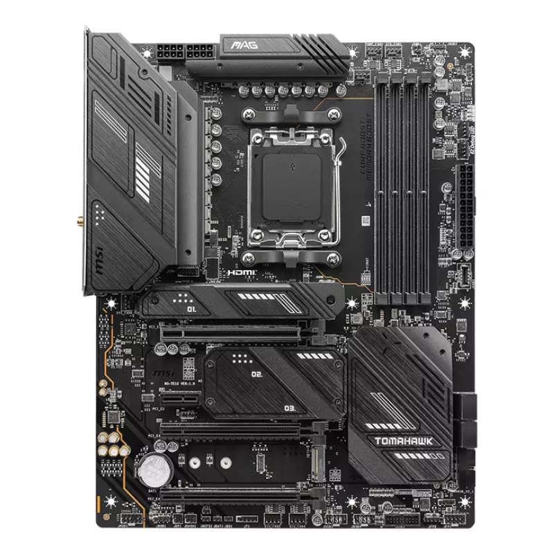 MSI MAG X670E TOMAHAWK WIFI motherboard AMD X670 Socket AM5 ATX