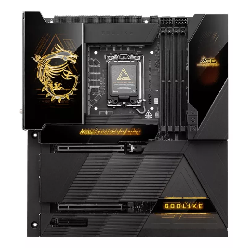 Motherboard MSI MEG Z890 GODLIKE - Z890 chipset, LGA1851 Socket, Extended ATX