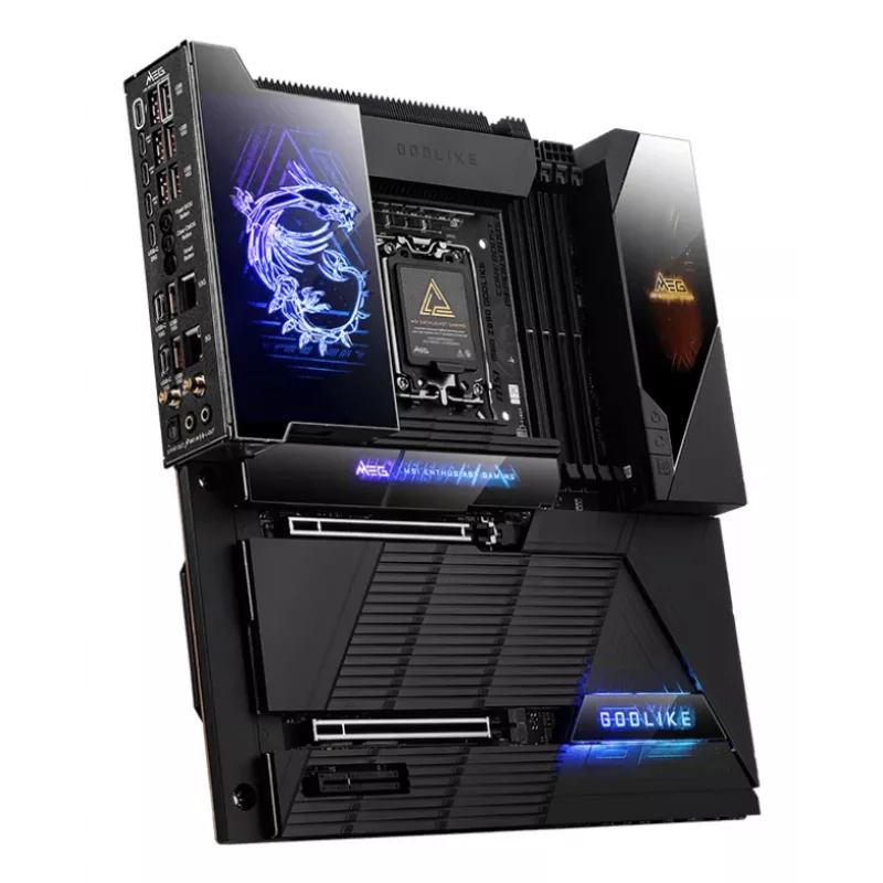 Motherboard MSI MEG Z890 GODLIKE - Z890 chipset, LGA1851 Socket, Extended ATX