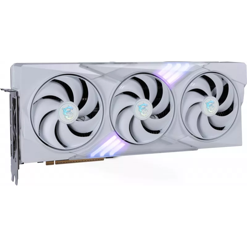 Graphics Card MSI GeForce RTX 5080 16 GB GDDR7, PCIe 5.0, 256-bit, 3xDP 2.1a + HDMI 2.1b, 360W, 3 fans, White