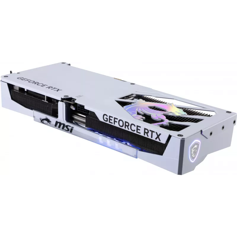Graphics Card MSI GeForce RTX 5080 16 GB GDDR7, PCIe 5.0, 256-bit, 3xDP 2.1a + HDMI 2.1b, 360W, 3 fans, White