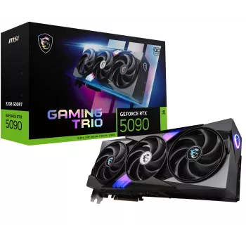 Graphics card MSI GeForce RTX 5090 32GB GDDR7, 512-bit, PCIe 5.0, 3x DP 2.1a + HDMI 2.1b, 575W, 359×149×70 mm
