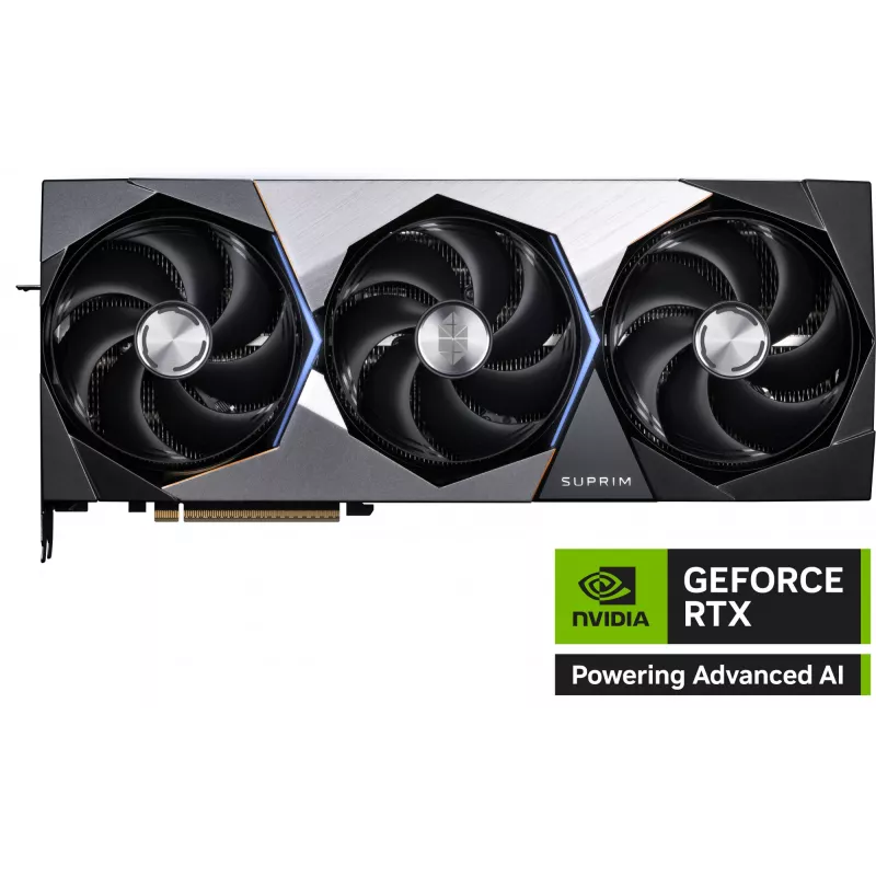 MSI SUPRIM GEFORCE RTX 5090 32G SOC graphics card NVIDIA 32 GB GDDR7