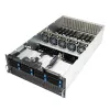 Rack server ASUS ESC8000A-E12-SKU2 (4U) — supports 2× AMD EPYC 9004, DDR5 up to 6 TB, 24 DIMM, 3000W PSU