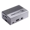 Computer case ASUS Tinker Fanless — aluminum, silver, passive-cooled enclosure