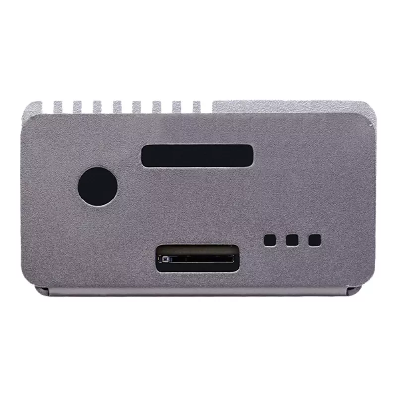 Computer case ASUS Tinker Fanless — aluminum, silver, passive-cooled enclosure