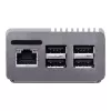 Computer case ASUS Tinker Fanless — aluminum, silver, passive-cooled enclosure