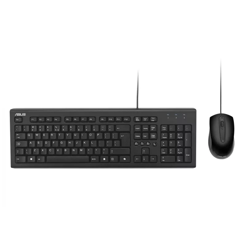 ASUS U2000 +MOUSE/BK/UI keyboard Mouse included Universal USB Black