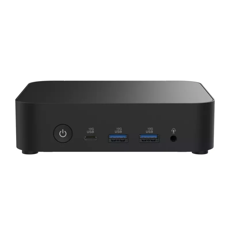 Mini PC barebone ASUS NUC 14 Essential RNUC14MNK1500002 Black — Intel N150, 4 cores, DDR5 SO‑DIMM, M.2 up to 2 TB, Wi‑Fi 6E, 2.5GbE