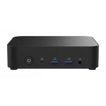 Mini PC barebone ASUS NUC 14 Essential RNUC14MNK1500002 Black — Intel N150, 4 cores, DDR5 SO‑DIMM, M.2 up to 2 TB, Wi‑Fi 6E, 2.5GbE