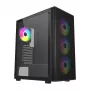 FSP M220-BA Case Midi Tower mATX, ATX Black ARGB