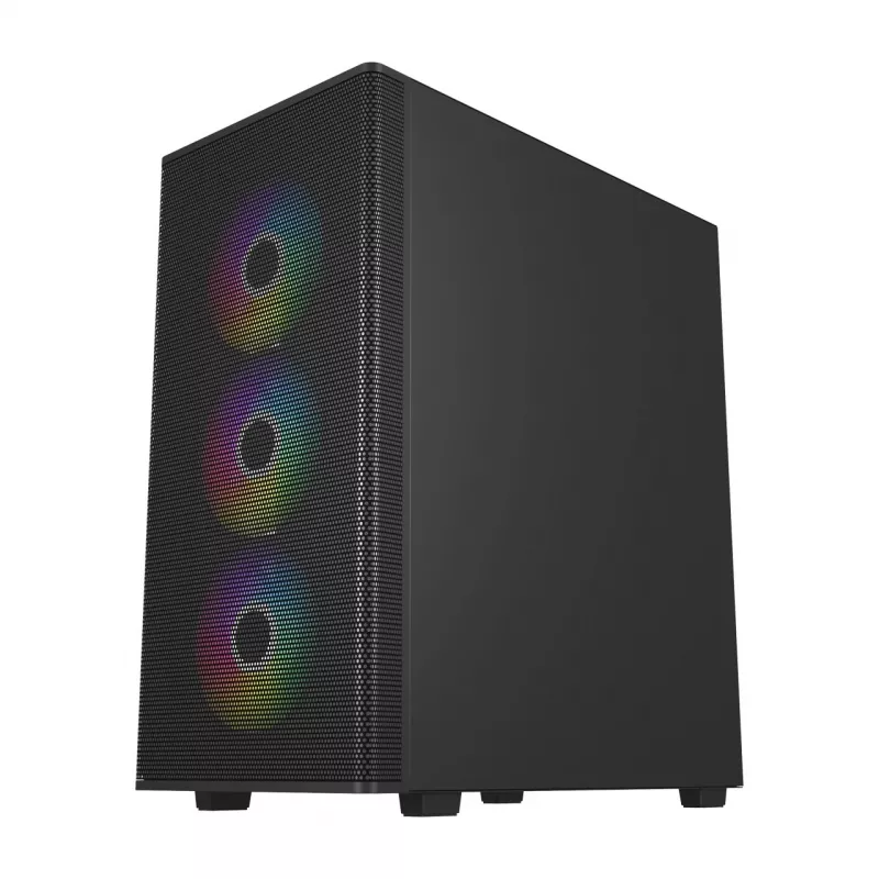FSP M220-BA Case Midi Tower mATX, ATX Black ARGB