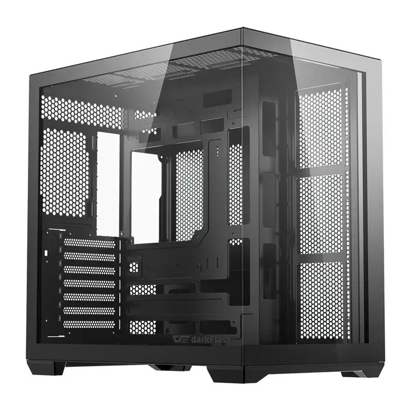 Computer case Darkflash C280 (black) with 7 preinstalled fans