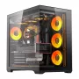 Computer case Darkflash C280 (black) with 7 preinstalled fans