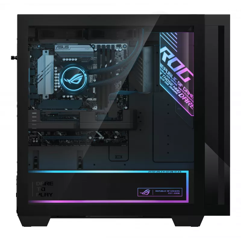 ASUS ROG G700 G700TF-07265F328W Intel Core Ultra 7 265F 32 GB DDR5-SDRAM 1 TB SSD NVIDIA GeForce RTX 5070 Windows 11 Home Tower PC Black