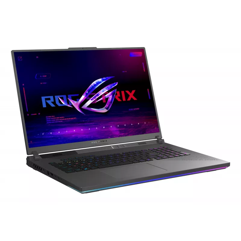 ASUS ROG Strix G18 G814PP-S8014W AMD Ryzen™ 9 8940HX Laptop 45.7 cm (18 inch) WUXGA 32 GB DDR5-SDRAM 1 TB SSD NVIDIA GeForce RTX 5070 Wi-Fi 6E (802.11ax) Windows 11 Home German Black, Grey