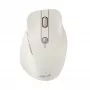 Wireless Right-Hand Mouse ASUS MD105 MK-WH — RF + Bluetooth, 2400 DPI, Wheel, Battery, Beige