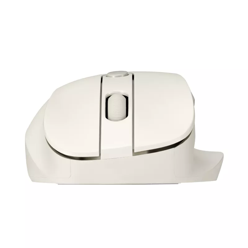Wireless Right-Hand Mouse ASUS MD105 MK-WH — RF + Bluetooth, 2400 DPI, Wheel, Battery, Beige