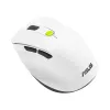 Mouse ASUS MD105 /VT-GN — right-hand RF wireless + Bluetooth, 2400 DPI, wheel scroll, battery-powered, white/green