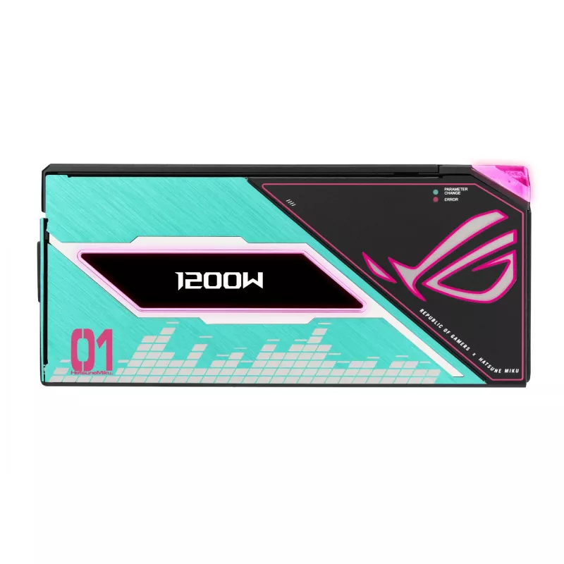ASUS ROG -THOR-1200P3-MIKU power supply unit 1200 W 20+4 pin ATX ATX Multicolour