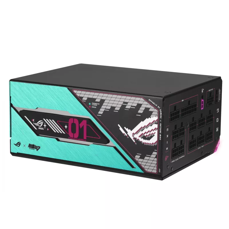 ASUS ROG -THOR-1200P3-MIKU power supply unit 1200 W 20+4 pin ATX ATX Multicolour