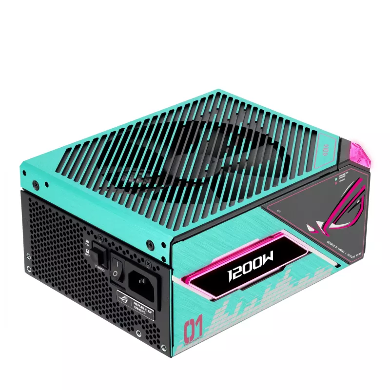 ASUS ROG -THOR-1200P3-MIKU power supply unit 1200 W 20+4 pin ATX ATX Multicolour