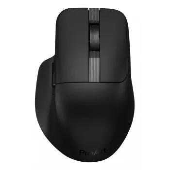 Mouse ASUS ProArt MD301 — right-hand wireless (RF, Bluetooth, USB-A), optical 8000 DPI, 6 buttons, black