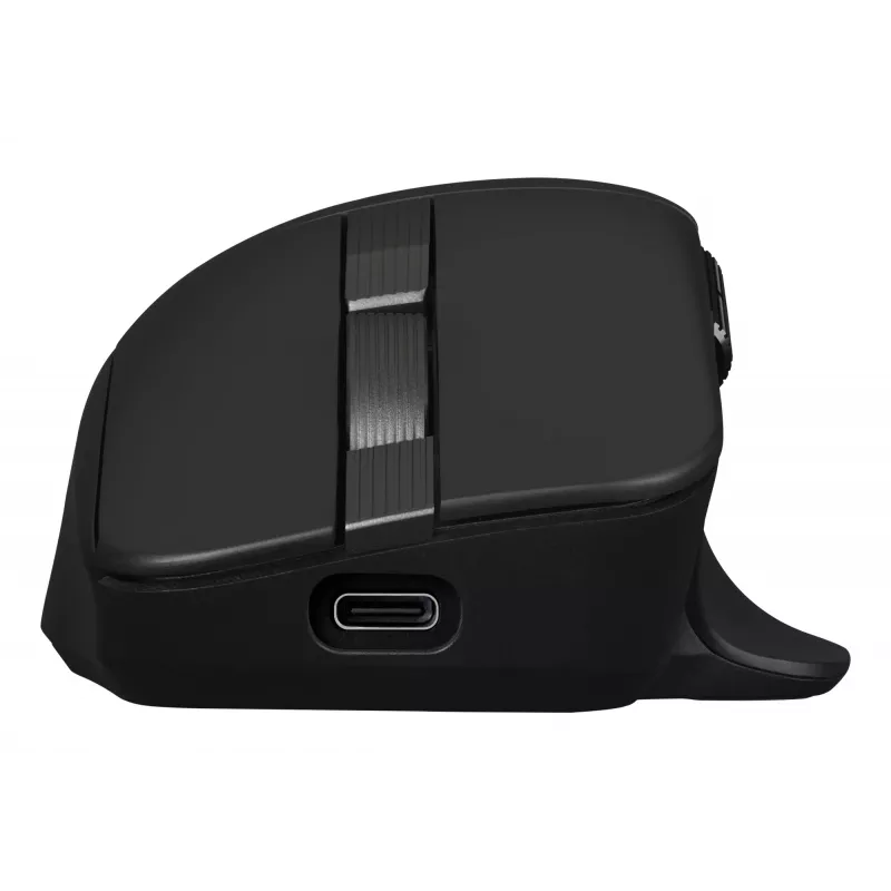Mouse ASUS ProArt MD301 — right-hand wireless (RF, Bluetooth, USB-A), optical 8000 DPI, 6 buttons, black