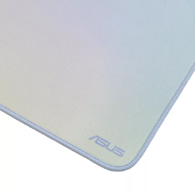 Mouse pad ASUS PS102, polyester A4 size, pearl color, stitched edges, non-slip base