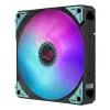 ASUS ROG RYUO IV 360 ARGB Hatsune Miku Edition Processor All-in-one liquid cooler 12 cm Black, Turquoise