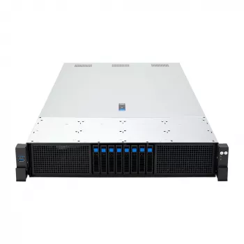 ASUS RS720A-E13-RS8U Socket SP5 Rack (2U) Black, Silver
