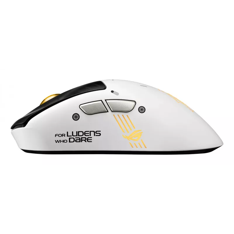 Gaming mouse ASUS ROG Keris II Origin-KJP, right-hand, optical 42,000 DPI, RF Wireless + Bluetooth + USB-A, 6 buttons, multicolour