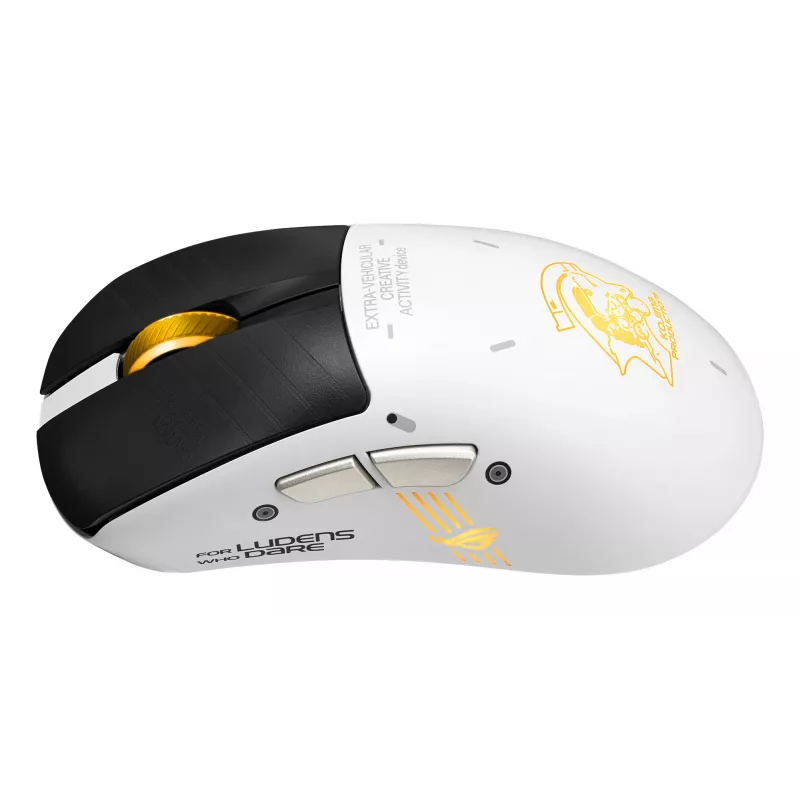 Gaming mouse ASUS ROG Keris II Origin-KJP, right-hand, optical 42,000 DPI, RF Wireless + Bluetooth + USB-A, 6 buttons, multicolour