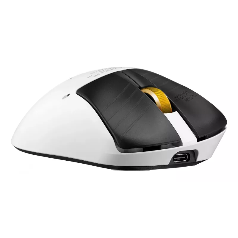 Gaming mouse ASUS ROG Keris II Origin-KJP, right-hand, optical 42,000 DPI, RF Wireless + Bluetooth + USB-A, 6 buttons, multicolour
