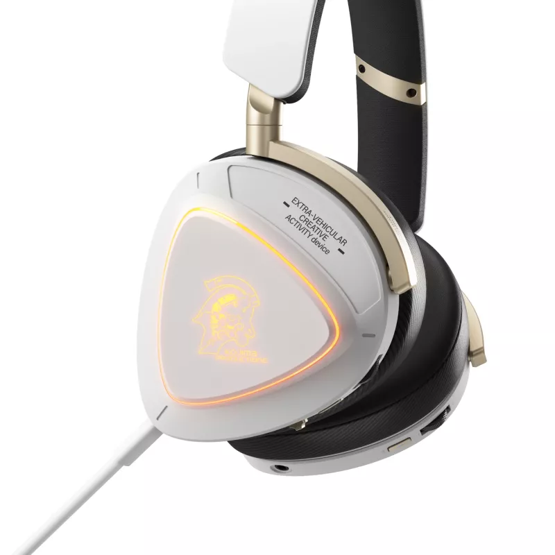 Headset ASUS ROG Delta II-KJP — Circumaural, Wired & Wireless (Bluetooth), 20–20000 Hz, 325 g, Black/White