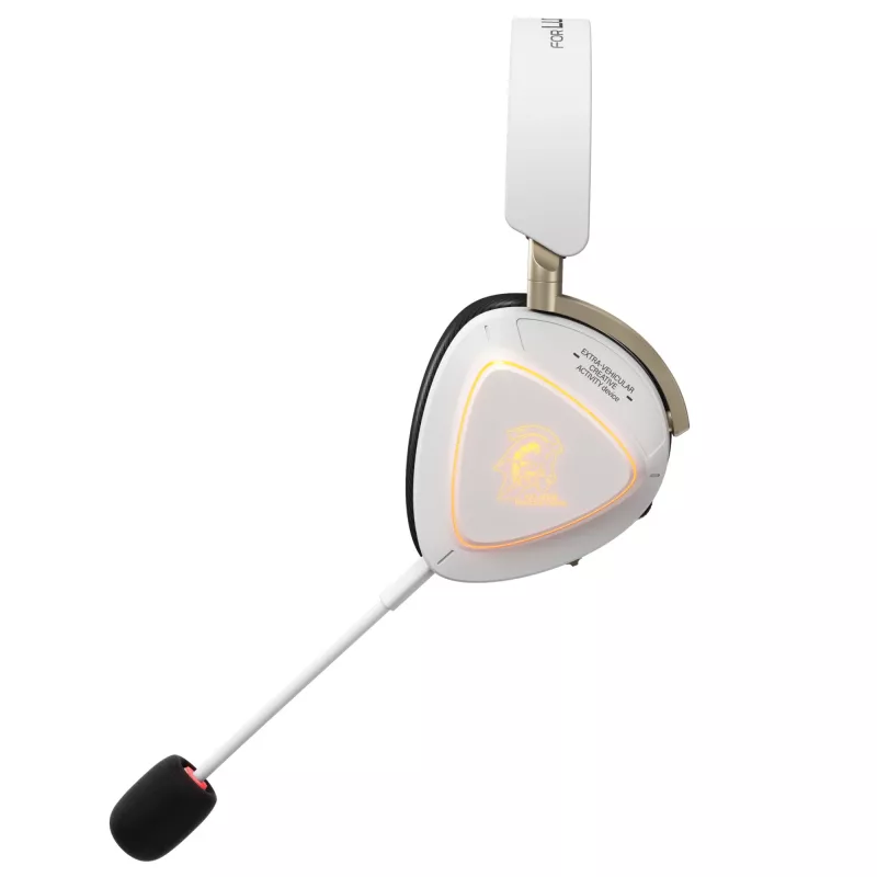 Headset ASUS ROG Delta II-KJP — Circumaural, Wired & Wireless (Bluetooth), 20–20000 Hz, 325 g, Black/White