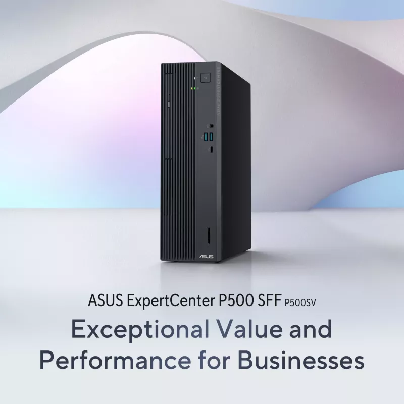 Desktop PC ASUS ExpertCenter P500 SFF P500SV-05210H009X — Intel Core 5 210H, 16 GB DDR5, 512 GB SSD, Windows 11 Pro, Grey