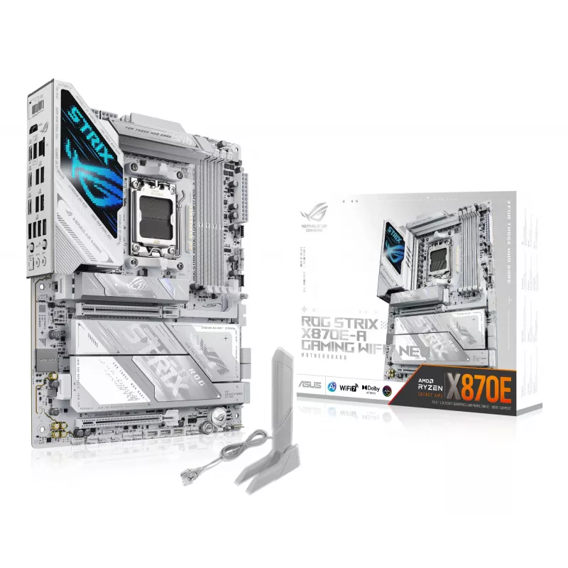 Motherboard ASUS ROG STRIX X870E-A GAMING WIFI7 NEO — AMD X870E, Socket AM5, ATX, DDR5, 4 DIMM, 256 GB